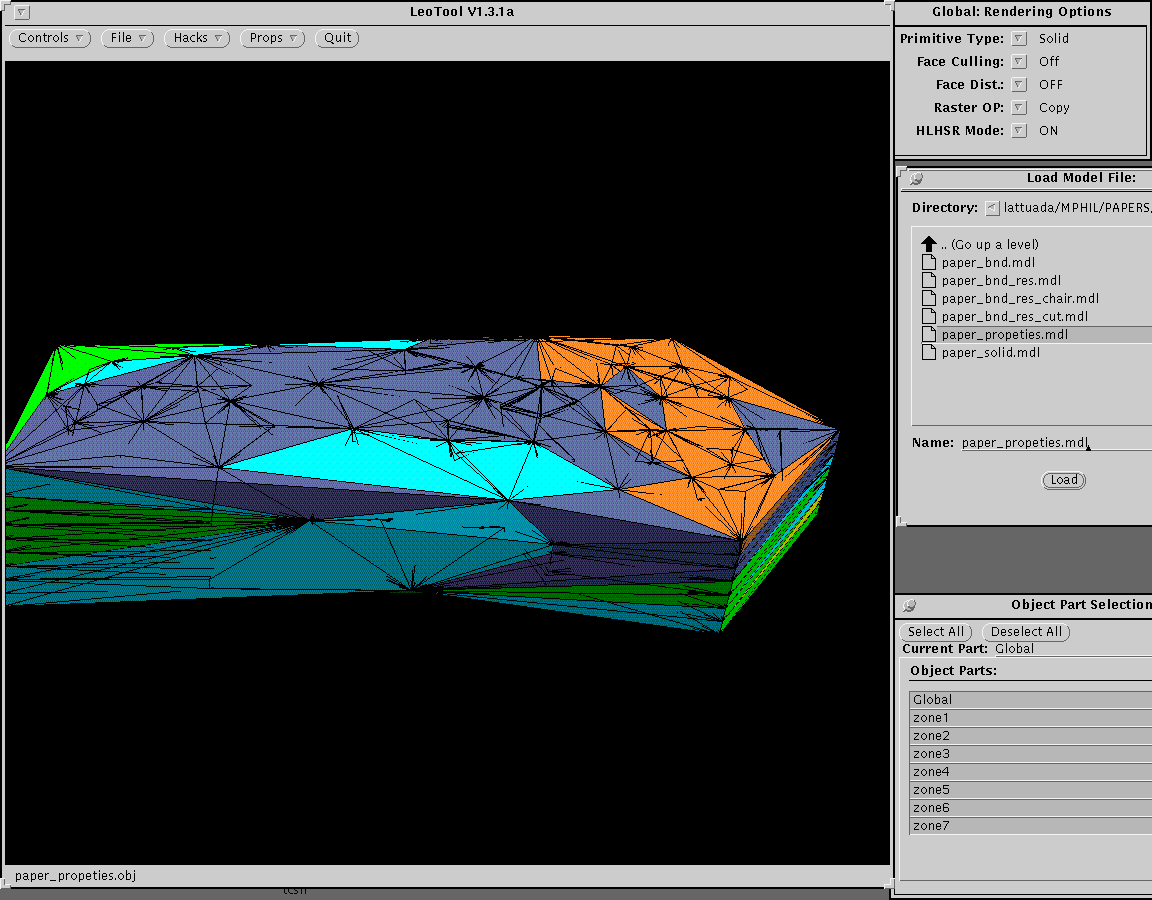 Complete model, attributes are color coded (2)